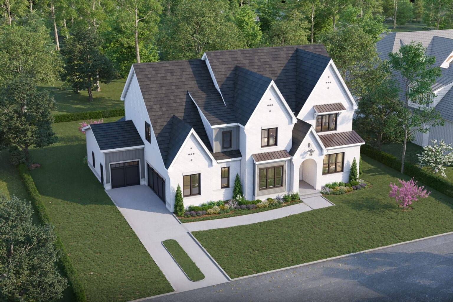 5321 Inglewood Ln custom home in North Hills, Raleigh