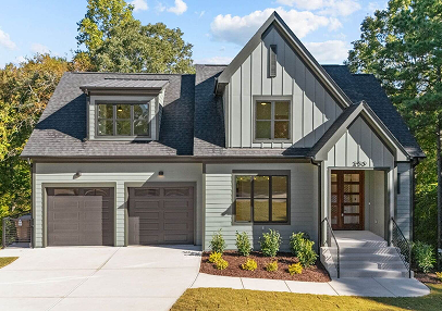 Riverglade Dr custom home by Rock Creek Builders